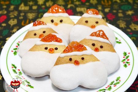 圣诞老人糖霜饼干 宝宝不可错过的圣诞美食