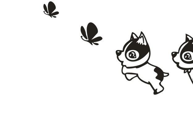 三只小狗的童话故事