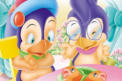 爱漂亮的小企鹅的故事