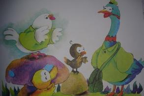 大雁邮递员的故事