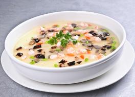 香菇虾球粥
