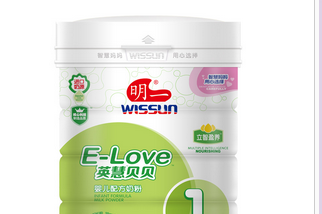 明一英慧贝贝奶粉