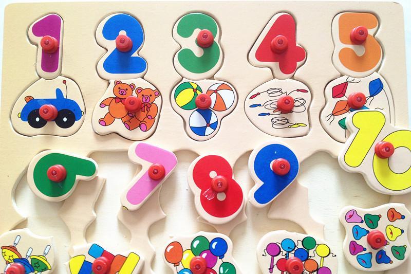 如何教孩子认知数字