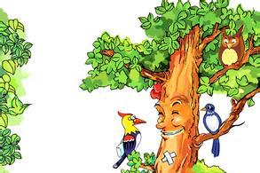 啄木鸟与大树的故事