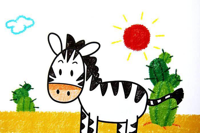 小斑马的衣裳故事