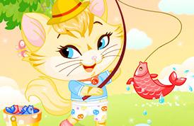小花猫和小猪的故事​