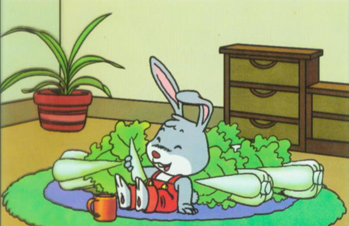 小灰兔和小猪的故事