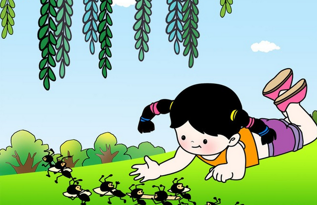 报恩的小蚂蚁果果的故事