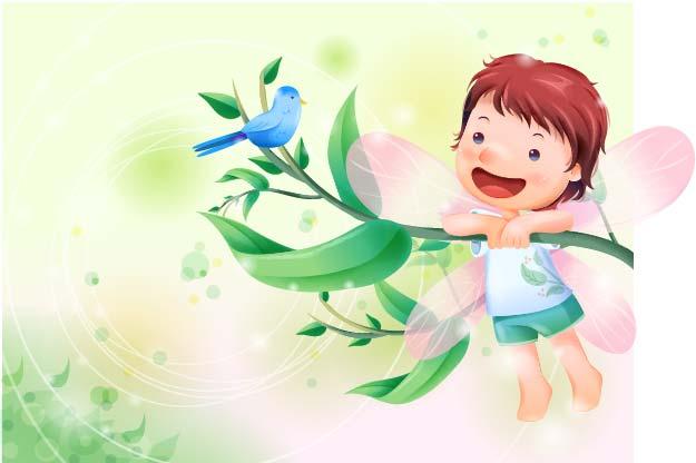 快乐的天使的故事