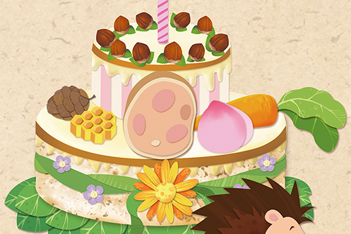 小刺猬的草莓蛋糕的故事