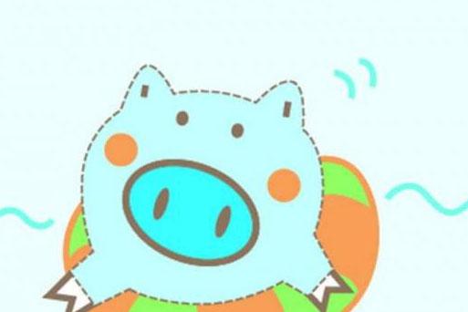 胖小猪学游泳的故事