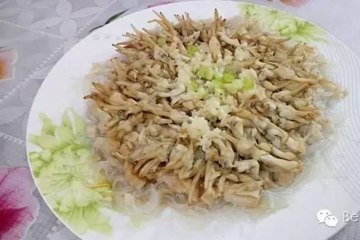 健脑益智食谱-金针菇粉丝蒸蛏子