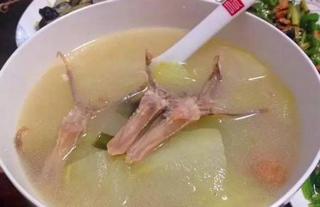 清热祛暑--冬瓜鸭舌汤