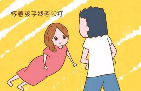 怀孕三个月了还被老公打，这孕妈妈作的连娘家人都不愿帮她