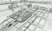 特技汽车素描版