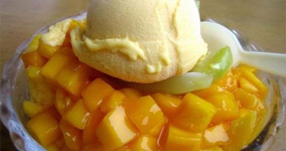 可口芒果冰沙 清凉好滋味