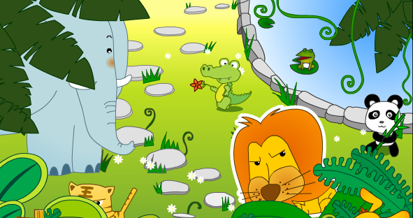 语文游戏：动物园