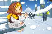 卖火柴的小女孩