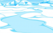 企鹅做冰雪甜点