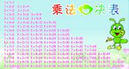 乘法口诀