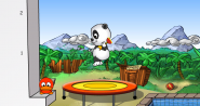 熊猫跳蹦床