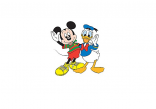 米老鼠唐老鸭填色