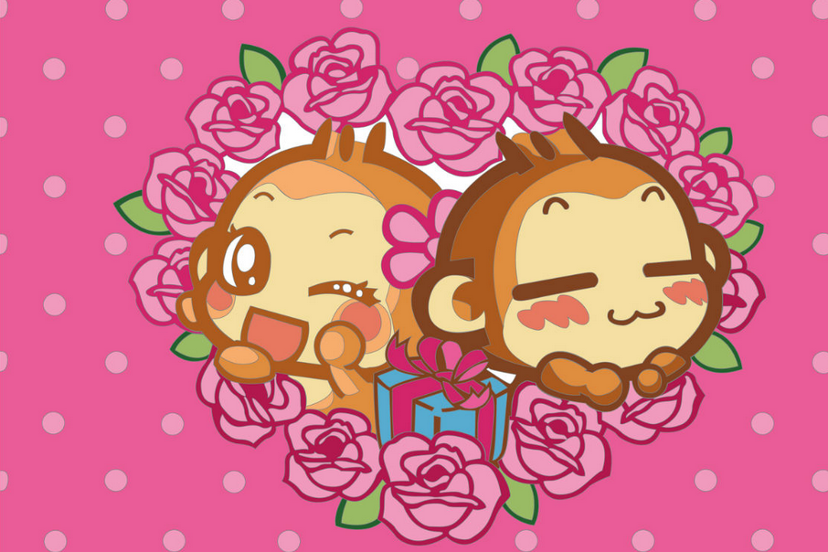 小猴子照镜子（5）