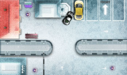 雪地停车