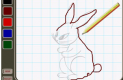 画出兔子