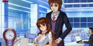 冬季电眼美女