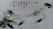 齐来画郑板桥竹