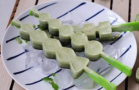 最爱那抹绿——抹茶奶油冰棒