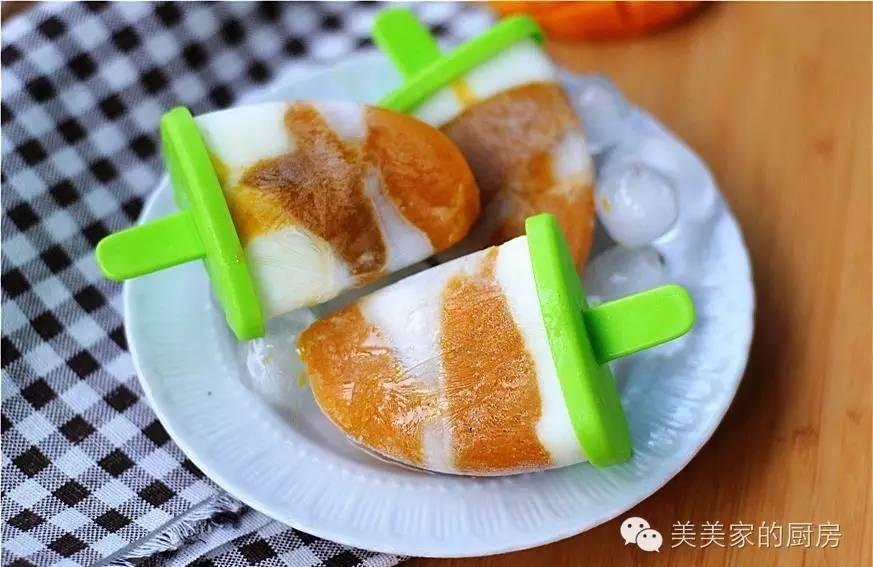 自制水果雪糕，让孩子远离添加剂——芒果香蕉酸奶冰棒