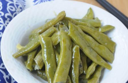 四季豆最健康的做法——蒸四季豆