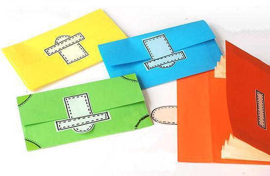 手工折纸钱包制作方法