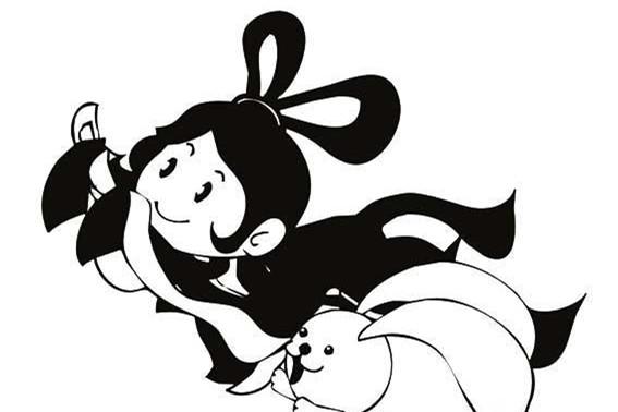 中秋节简笔画图片