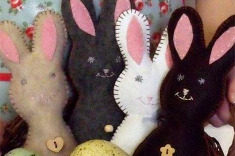 中秋节可爱兔子玩偶制作方法