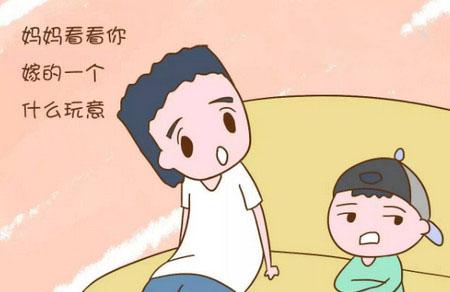 这孩子太会说话了，把老爸气的一愣一愣的，长大后那还了得