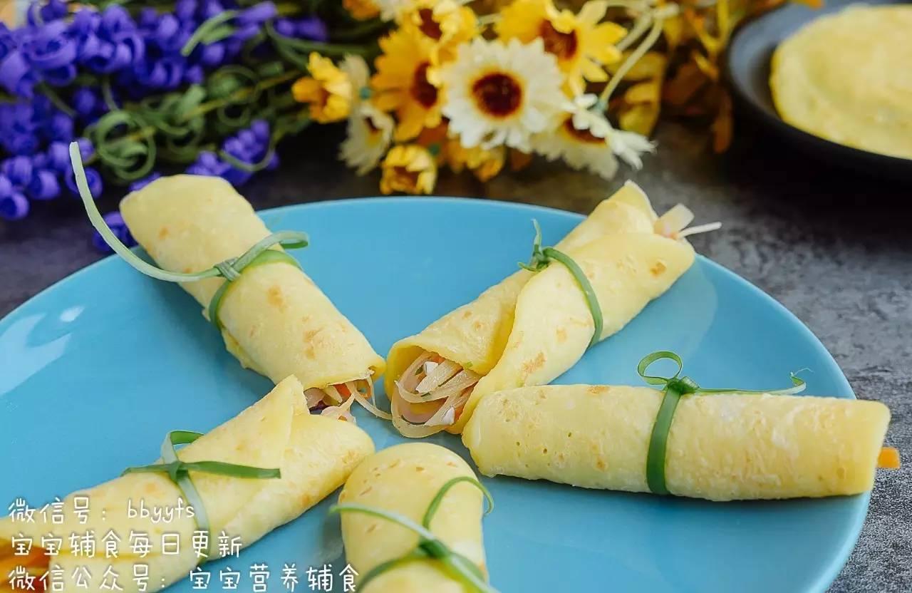 蔬菜卷饼——加强锻炼宝宝的咀嚼能力，可以靠它！