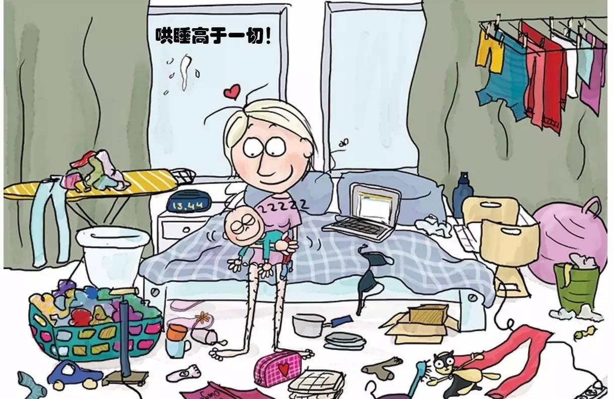 生多胎的下场！看看这位妈妈育儿战斗的艺术漫画