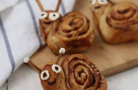 蜗牛焦糖可可面包的做法 具有生命力的蜗牛焦糖可可面包