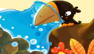 乌鸦喝水