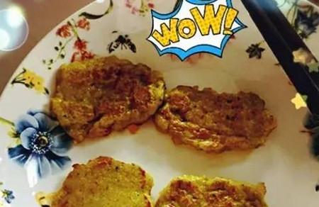 米粉南瓜青菜虾饼的做法 孩子们肯定爱吃