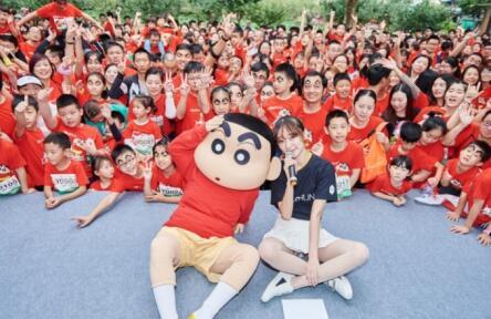 淘汽小子向前冲!森永食品助力蜡笔小新动漫跑全球首站
