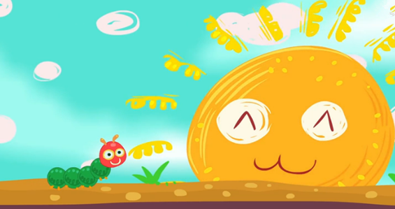 好饿的毛毛虫故事