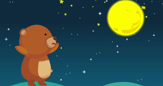 月亮生日快乐故事