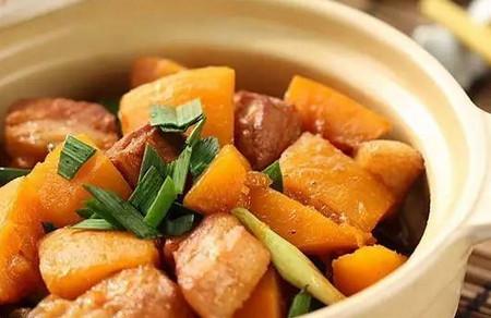 粉糯香甜的“南瓜烧肉”的做法