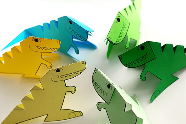 立体恐龙手工制作