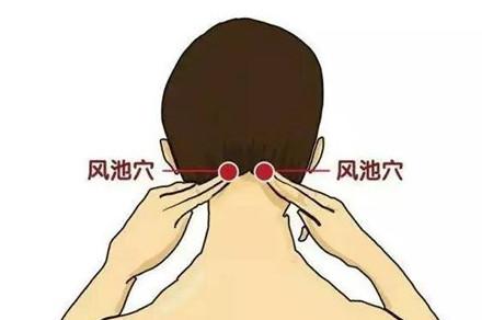 风池的准确位置图
