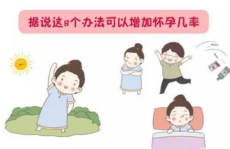 说说增加怀孕几率的几个小办法，一起接好孕！
